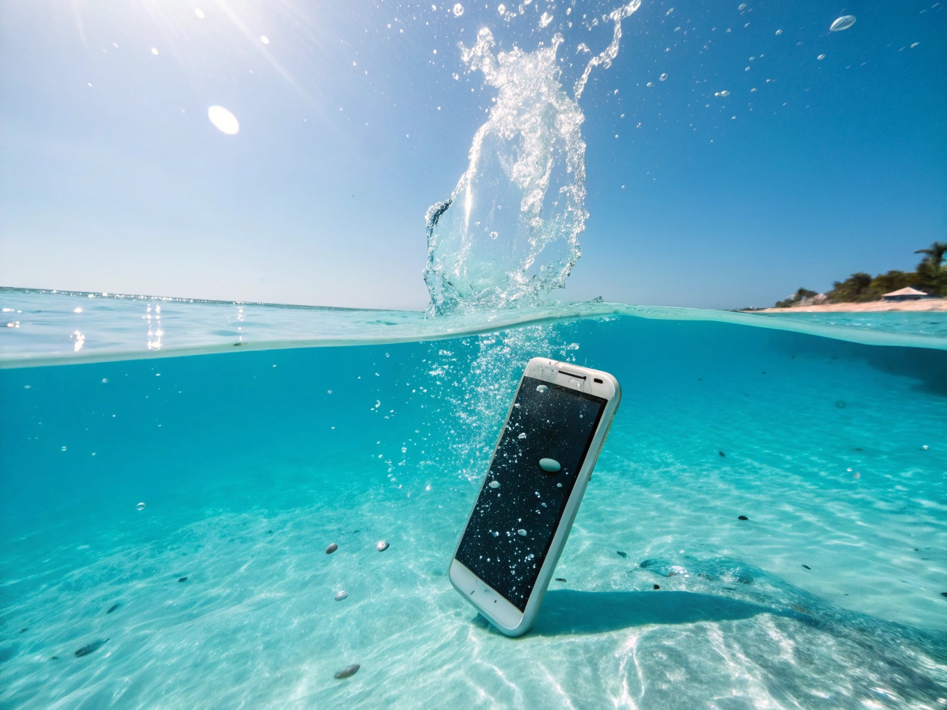 Телефон упал в воду. Что делать?