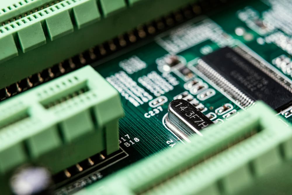 материнская плата вблизи